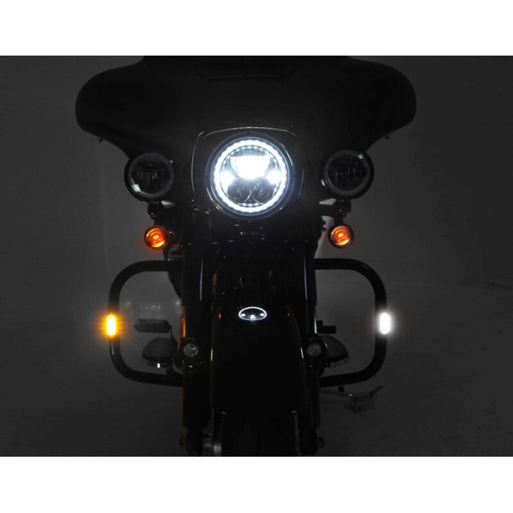 Feux clignotants avant Denali T3 SwitchBack LED - la paire