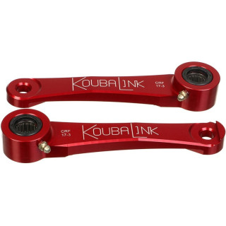 Kit de rabaissement de selle Koubalink (57.2 - 63.5 mm) rouge - Honda
