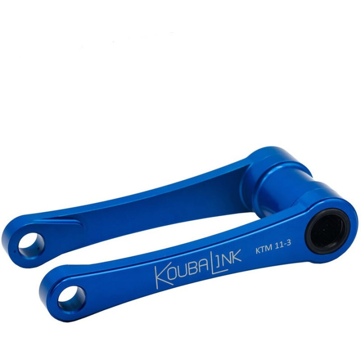 Kit de rabaissement de selle Koubalink (25.4 mm) bleu - Gas Gas / Husqvarna / KTM