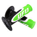 Revêtements UFO Axiom noir/vert/blanc | Oxmoto