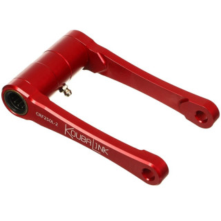 Kit de rabaissement de selle Koubalink (44.5 mm) rouge - Honda CRF250L