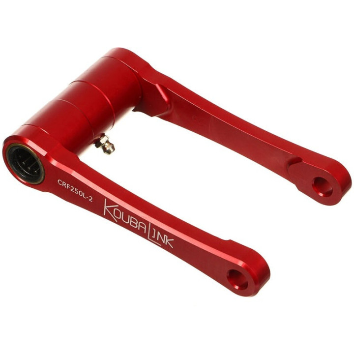 Kit de rabaissement de selle Koubalink (44.5 mm) rouge - Honda CRF250L