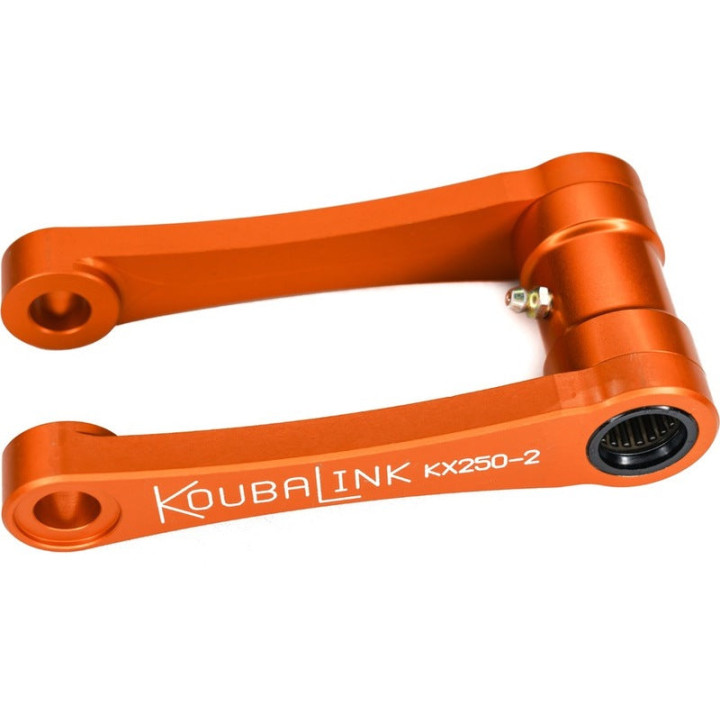 Kit de rabaissement de selle Koubalink (41.3 mm) orange - Kawasaki KX250