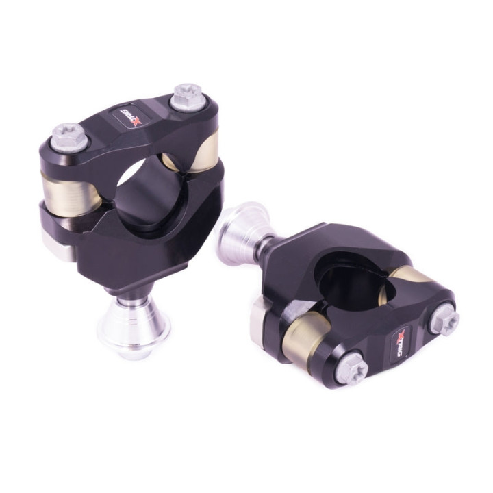 Pontets de guidon X Trig oem ø28.6mm | Oxmoto