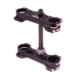 Té de fourche X Trig ROCS Tech Offset 22 mm - noir Husqvarna TC65