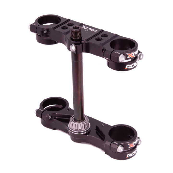 Té de fourche X Trig ROCS Tech Offset 22 mm - noir Husqvarna TC65