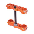 Té de fourche X Trig ROCS Tech Offset 22 mm - orange KTM SX50