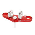 Té de fourche complet S3 Ø39mm rouge Gas Gas Pro fourche Tech