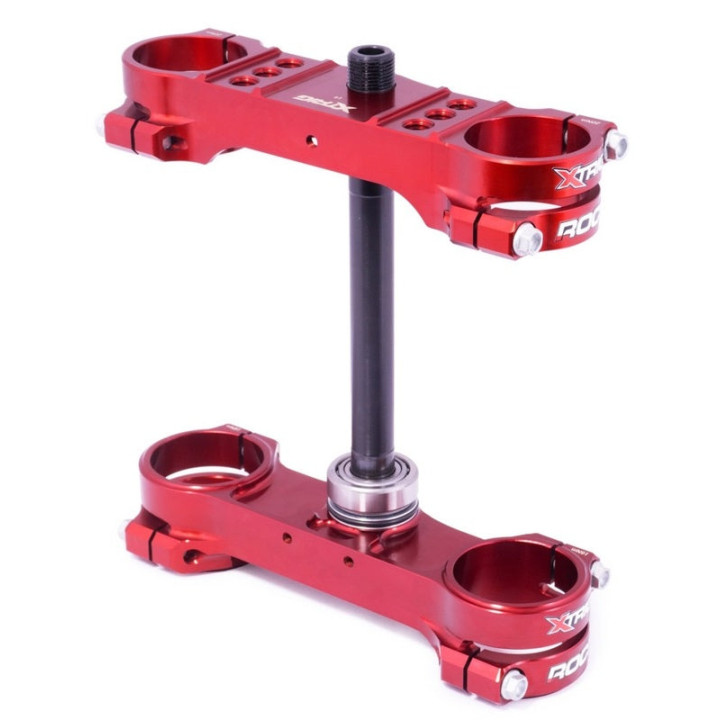 Té de fourche X Trig ROCS Tech Offset 14mm PHDS brun Husqvarna TC85