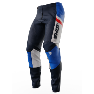 Pantalon SHOT contact legend bleu 2024 | Oxmoto