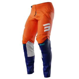 Pantalon SHOT contact iron orange 2024 | Oxmoto