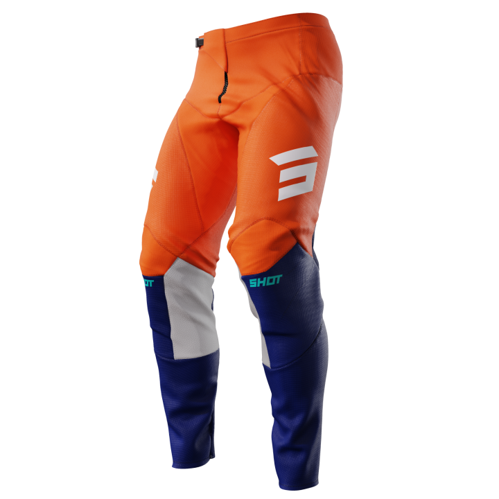 Pantalon SHOT contact iron orange 2024 | Oxmoto