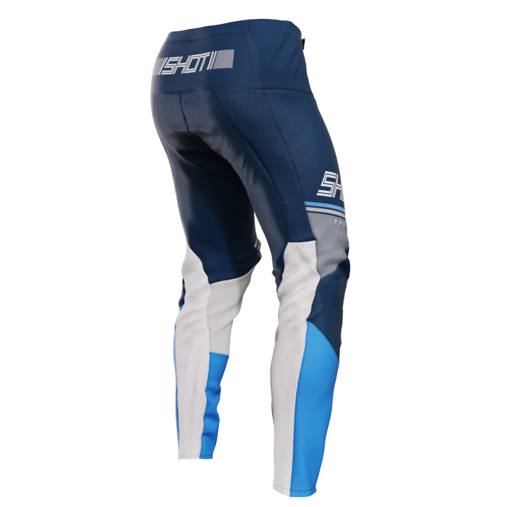 Pantalon SHOT contact indy bleu 2024 | Oxmoto