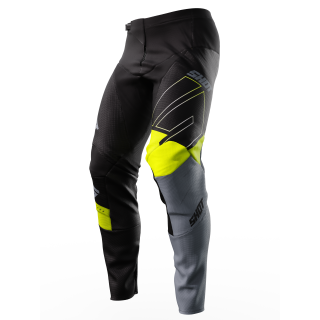 Pantalon SHOT contact rush jaune/noir 2024 | Oxmoto