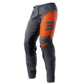 Pantalon SHOT devo star orange 2024 | Oxmoto