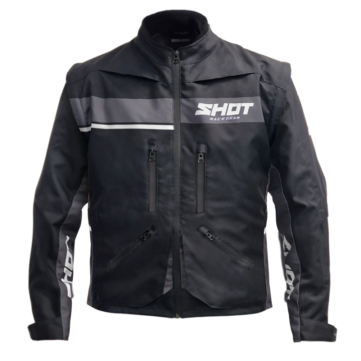 Veste SHOT contact assault 2.0 noir/blanc 2026 | Oxmoto