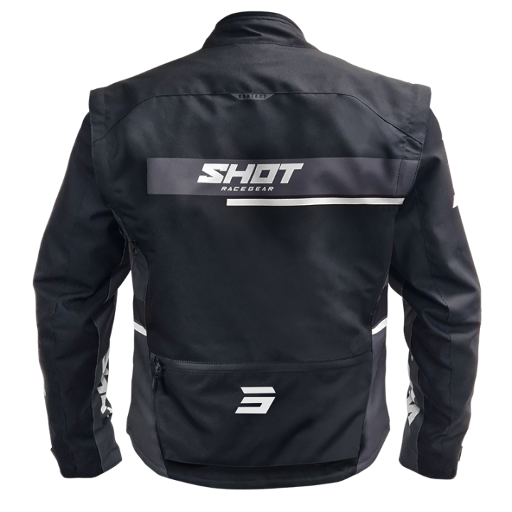 Veste SHOT contact assault 2.0 noir/blanc 2026 | Oxmoto