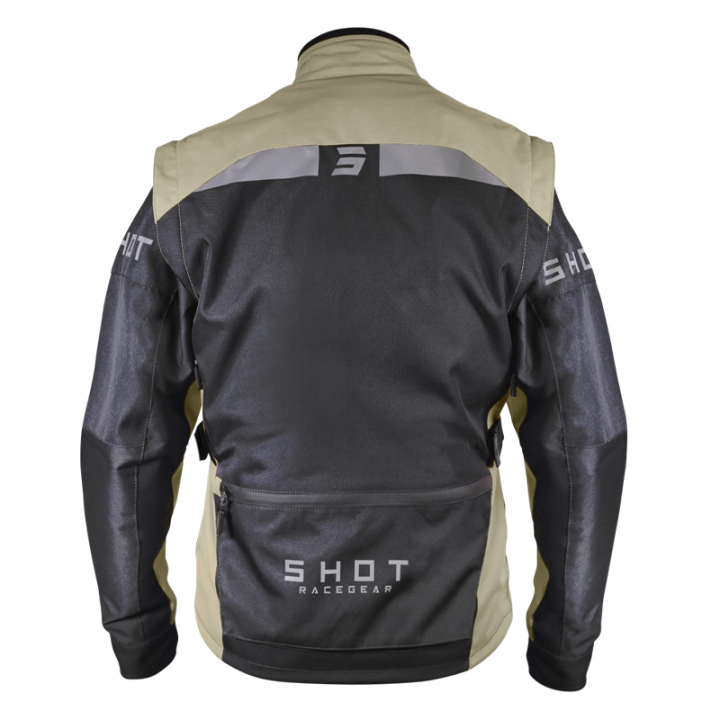 Veste SHOT Racetech noir/sable 2026 | Oxmoto