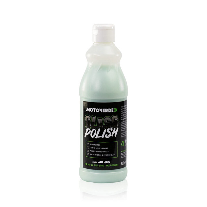 Nettoyant pour vitre Motoverde glass polish 500ml | Oxmoto