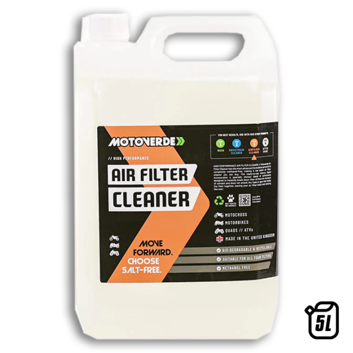Nettoyant filtre à air Motoverde 5L | Oxmoto