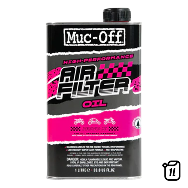 Huile de filtre à air Muc-off 1L | Oxmoto