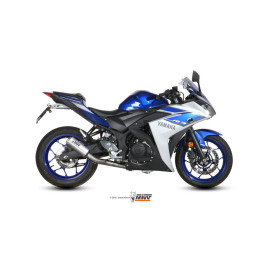 Ligne complète MIVV MK3 - inox 00.X.YA.0008.SM3X | Oxmoto
