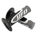 Revêtements UFO Axiom noir/gris/blanc | Oxmoto