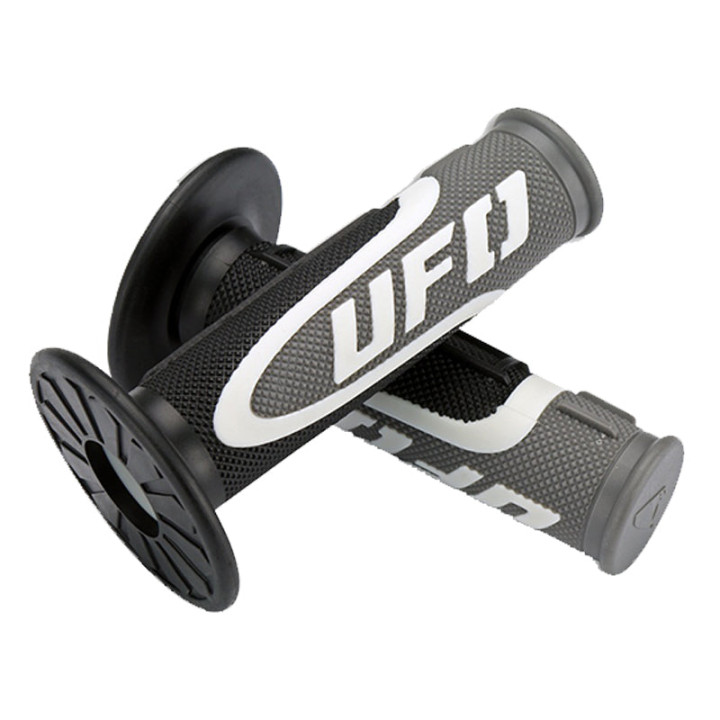 Revêtements UFO Axiom noir/gris/blanc | Oxmoto