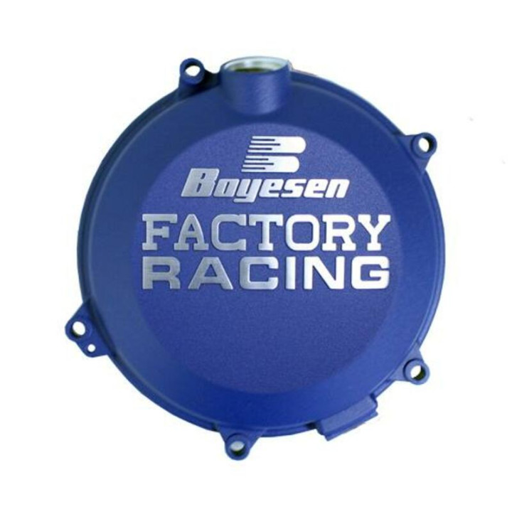 Couvercle de carter d’embrayage Boyesen Factory Racing alu Race Blue KTM/Husqvarna