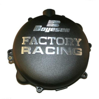 Couvercle de carter d'embrayage Boyesen Factory Racing noir KTM EXC 250/300