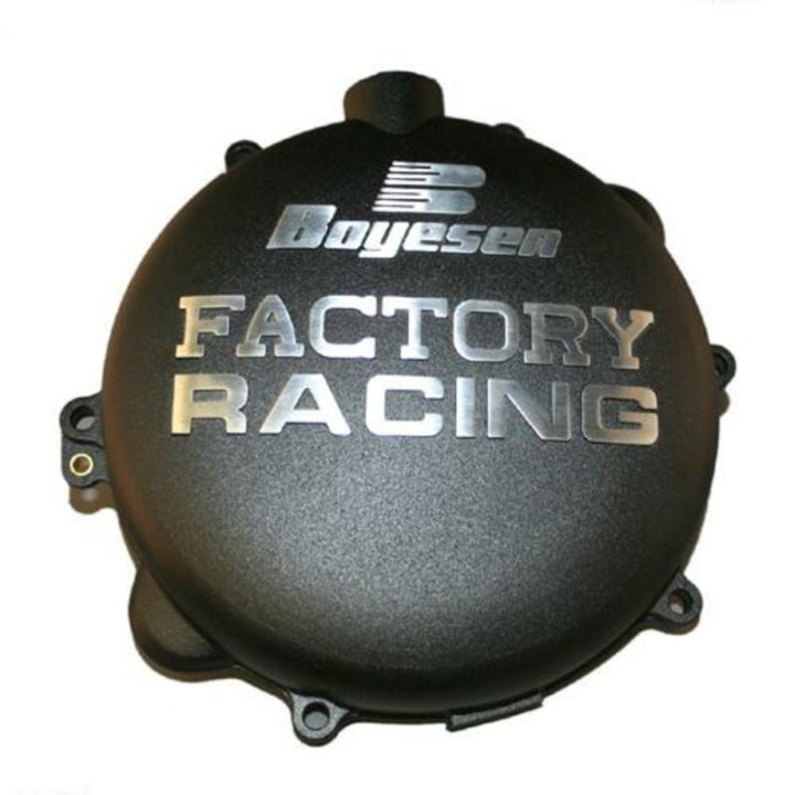 Couvercle de carter d'embrayage Boyesen Factory Racing noir KTM EXC 250/300