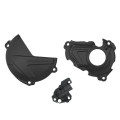 Kit protection de carter d'embrayage, d'allumage et de pompe à eau Polisport - Yamaha YZ 250 FX (20-23)