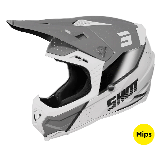 Casque SHOT core honor gris 2024 | Oxmoto
