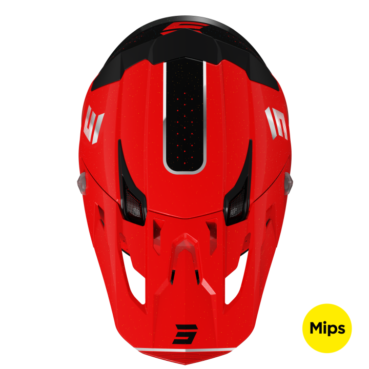 Casque SHOT core honor rouge 2024 | Oxmoto