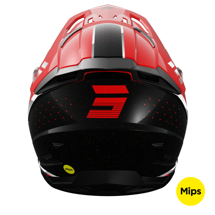 Casque SHOT core honor rouge 2024 | Oxmoto
