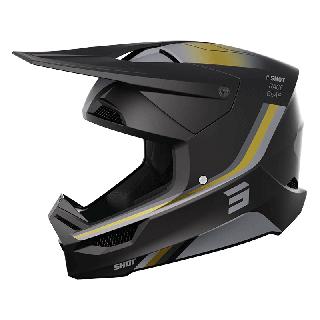 Casque SHOT furious aim or mat 2024 | Oxmoto