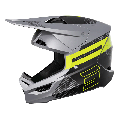Casque SHOT furious furious gris/jaune 2024 | Oxmoto
