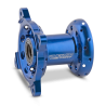 moyeu complet cnc bleu av sherco se-sef