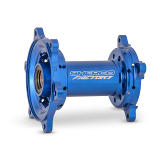 Moyeu complet cnc bleu ar sherco se-sef | Oxmoto