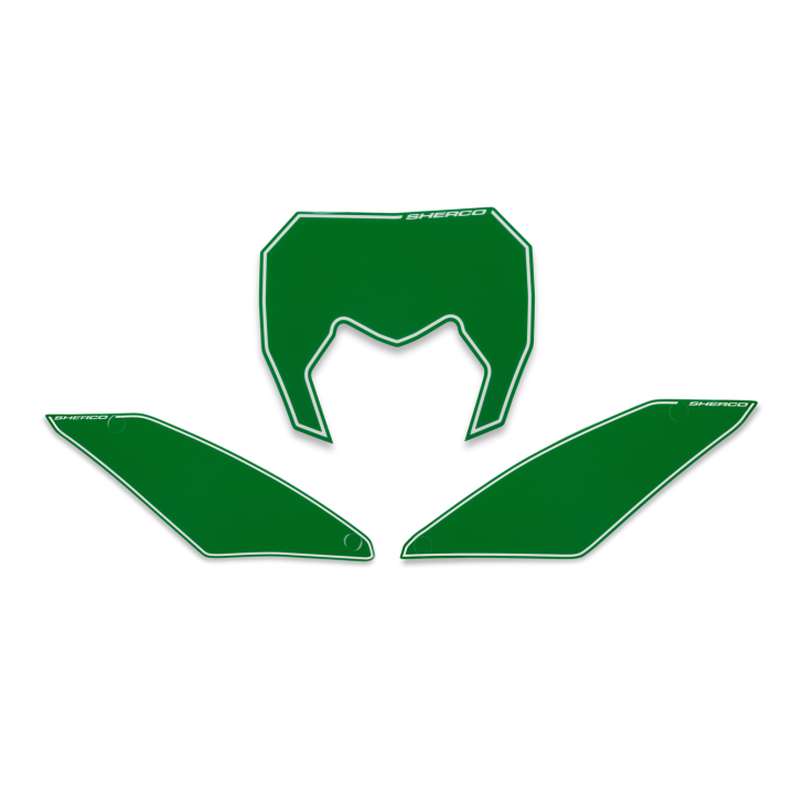 Fonds de plaque vert sherco se-sef | Oxmoto