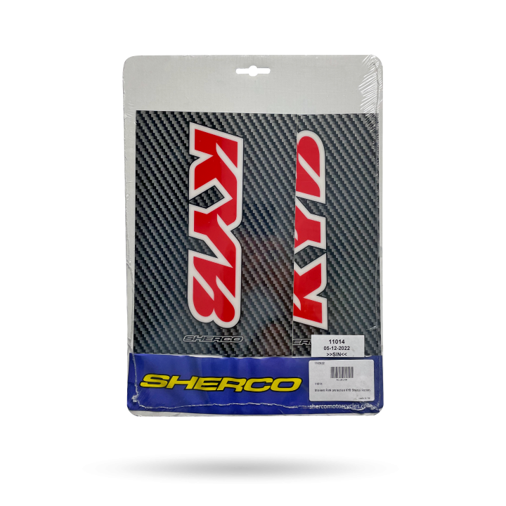 Stickers de fourche Kayaba sherco carbone | Oxmoto