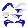kit plastiques sherco 50 se bleu/blanc