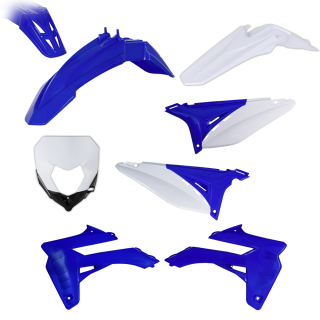 Kit plastiques sherco 50 sm bleu/blanc | Oxmoto