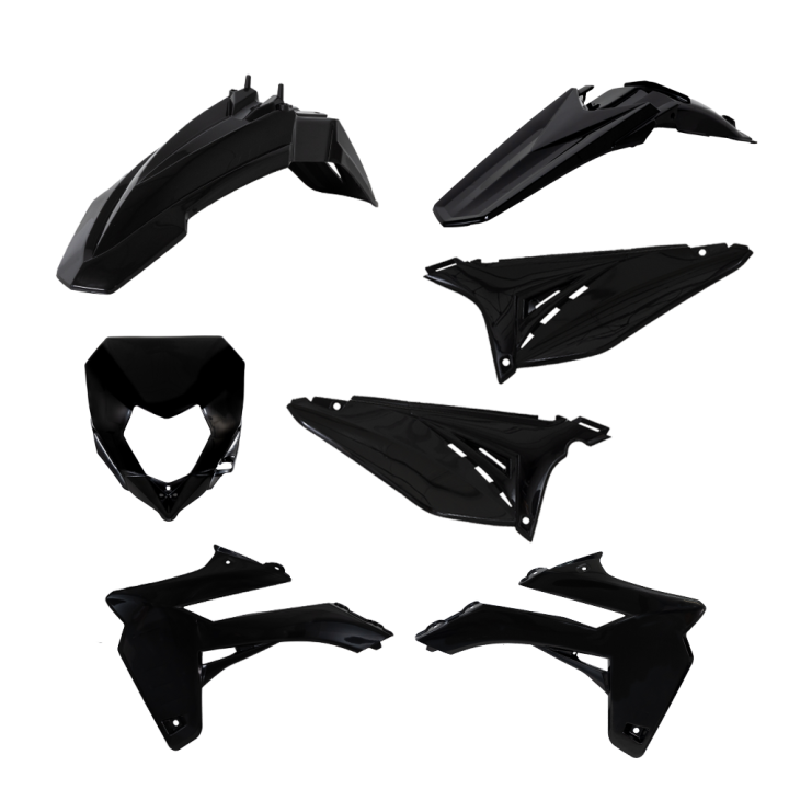 Kit plastiques sherco 50 sm noir | Oxmoto