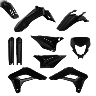 Kit plastiques sherco 125 4T noir | Oxmoto