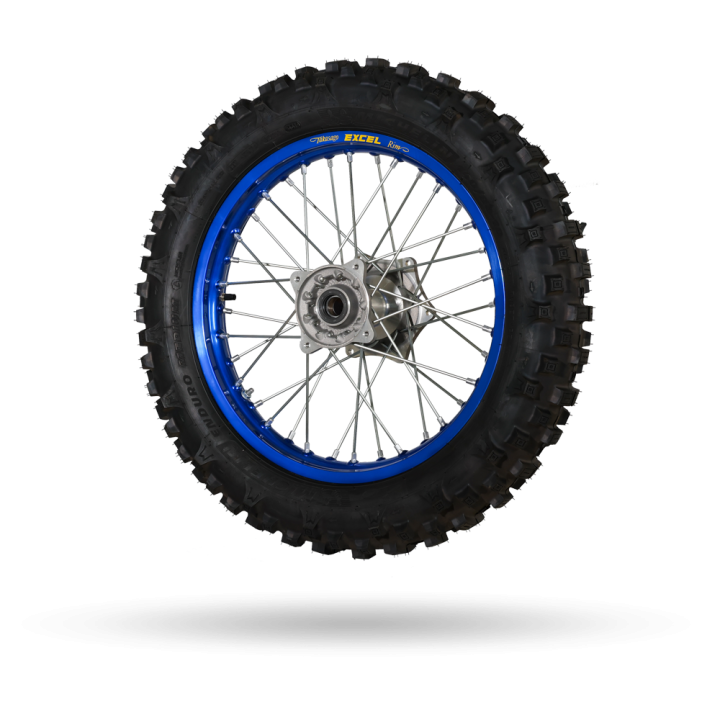 Roue arriere end bleu sans disque/couronne | Oxmoto