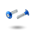 Embout de guidon sherco bleu | Oxmoto