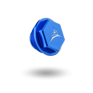 Bouchon de maitre-cylindre de frein ar sherco bleu | Oxmoto