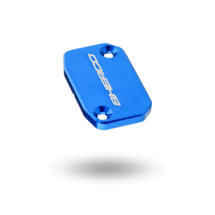 Bouchon de maitre-cylindre sherco bleu | Oxmoto