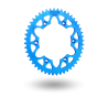 couronne alu bleu z49
